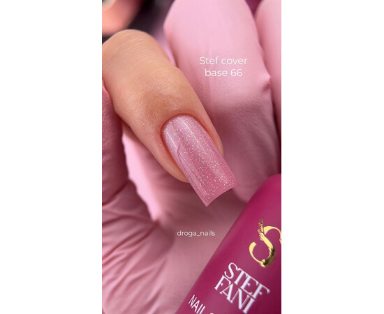 Изображение 3 База камуфлирующая для гель-лака Steffani Cover Base №66, 50 мл , Объем (мл, г): 50, Цвет: 66