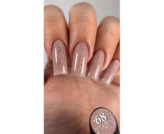 Зображення 4 База камуфлююча для гель-лаку Steffani Cover Base №68, 50 мл , Об'єм (мл, г): 50, Колір: 68