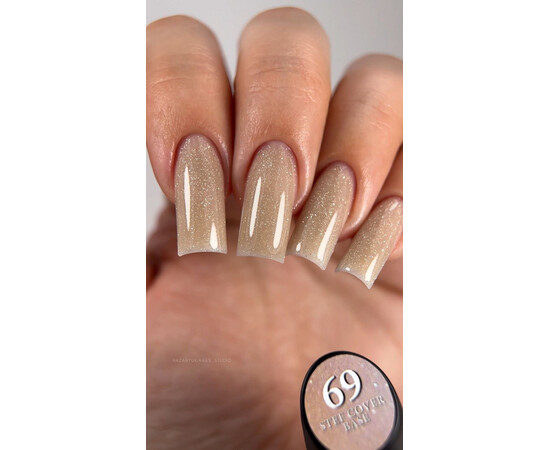 Зображення 4 База камуфлююча для гель-лаку Steffani Cover Base №69, 30 мл , Об'єм (мл, г): 30, Колір: 69