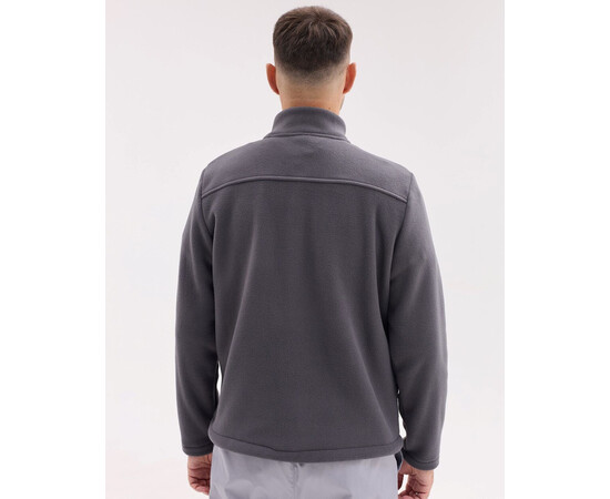 Изображение 7 Медицинская кофта мужская флисовая Финляндия темно-серая р. 52, "БЕЛЫЙ ХАЛАТ" 597-525-881, Размер: 52, Цвет: темно-серый