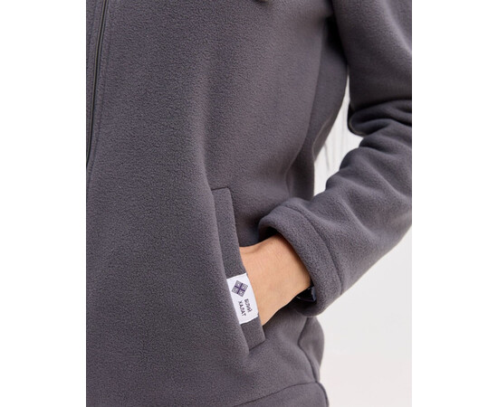 Зображення 5 Медична кофта жіноча флісова Фінляндія темно-сіра р. 40, "БІЛИЙ ХАЛАТ" 607-525-881, Розмір: 40, Цвет: темно-сірий