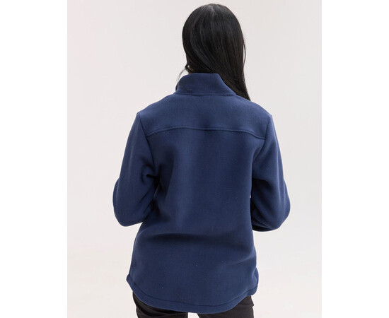 Изображение 3 Медицинская кофта женская флисовая Финляндия синяя р. 52, "БЕЛЫЙ ХАЛАТ" 607-322-881, Размер: 52, Цвет: синий