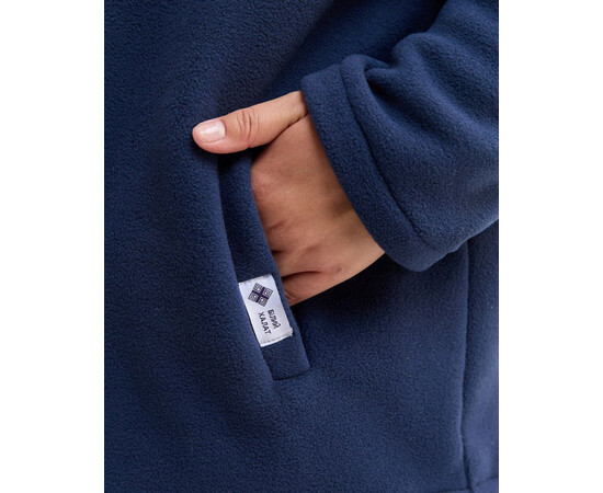 Изображение 5 Медицинская кофта женская флисовая Финляндия синяя +SIZE р. 60, "БЕЛЫЙ ХАЛАТ" 608-322-881, Размер: 60, Цвет: синий