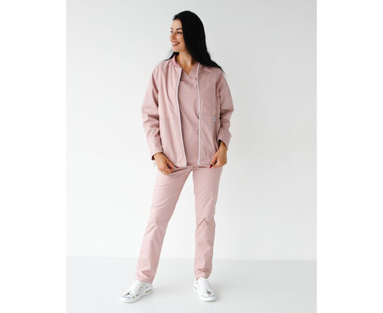 Зображення 3 Медична куртка жіноча Атланта лілова р. 52-54, "БІЛИЙ ХАЛАТ" 522-401-842, Розмір: 52-54, Цвет: фіолетовий