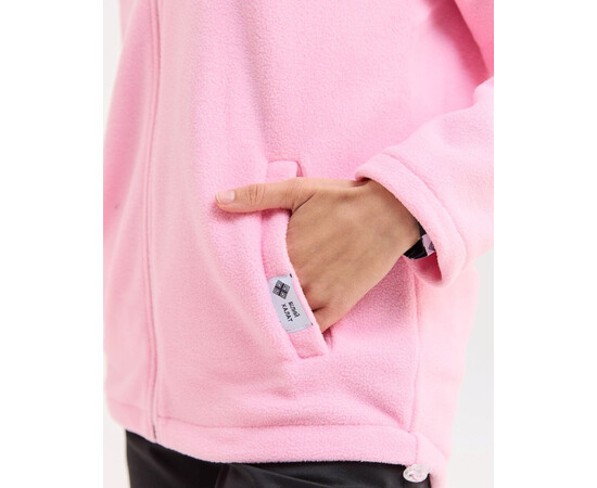 Изображение 6 Медицинская кофта женская флисовая Финляндия розовая р. 40, "БЕЛЫЙ ХАЛАТ" 607-337-881, Размер: 40, Цвет: розовый