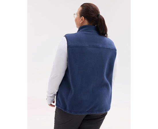 Зображення 4 Медична жилетка жіноча флісова Говерла синя +SIZE р. 64-66, "БІЛИЙ ХАЛАТ" 602-322-881, Розмір: 64-66, Цвет: синий