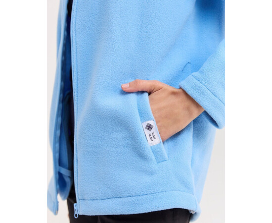 Зображення 5 Медична кофта жіноча флісова Фінляндія блакитна р. 54, "БІЛИЙ ХАЛАТ" 607-333-881, Розмір: 54, Цвет: блакитний