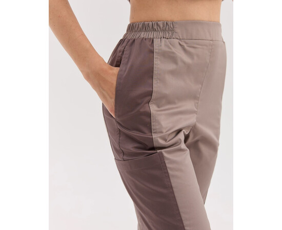 Зображення 6 Медичний костюм жіночий Остін мокко-какао р. 52, "БІЛИЙ ХАЛАТ" 583-537-679, Розмір: 52, Цвет: мокко-какао