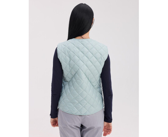 Зображення 4 Медична утеплена жилетка жіноча Осло сіро-блакитна р. 60-62, "БІЛИЙ ХАЛАТ" 521-458-679, Розмір: 60-62, Цвет: сіро-блакитний