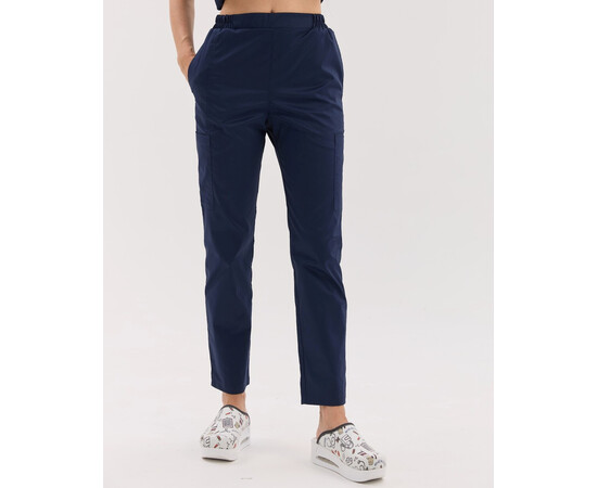 Зображення 5 Медичний костюм жіночий Остін темно-синій р. 54, "БІЛИЙ ХАЛАТ" 583-512-679, Розмір: 54, Цвет: темно синій