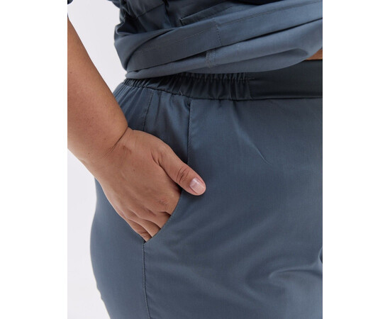 Изображение 10 Женский медицинский костюм Кейптаун нефритовый +SIZE р. 62, "БЕЛЫЙ ХАЛАТ" 585-486-679, Размер: 62, Цвет: нефритовый