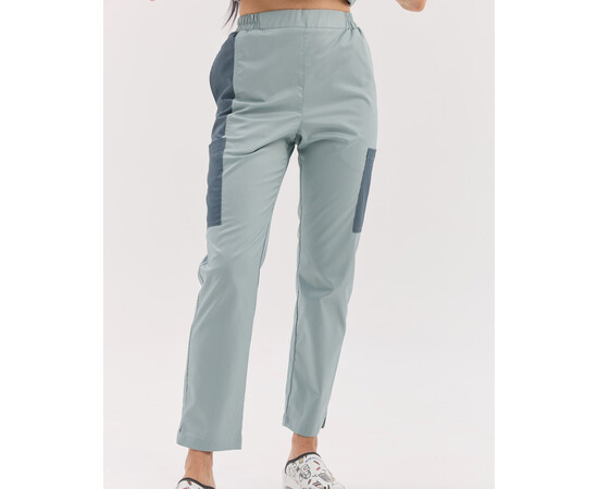 Изображение 6 Женский медицинский костюм Остин светлая мята-нефрит р. 54, "БЕЛЫЙ ХАЛАТ" 583-440-679, Размер: 54, Цвет: светлая мята-нефрит