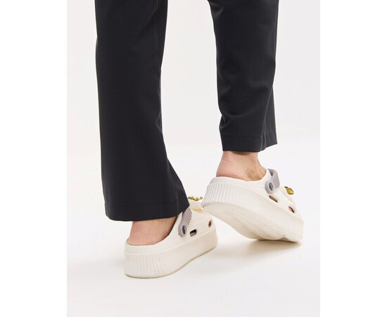 Зображення 4 Медичні жіночі сабо на платформі Eva мокко with decor р. 40, "БІЛИЙ ХАЛАТ" 493-495-929, Розмір: 40, Цвет: мокко with decor