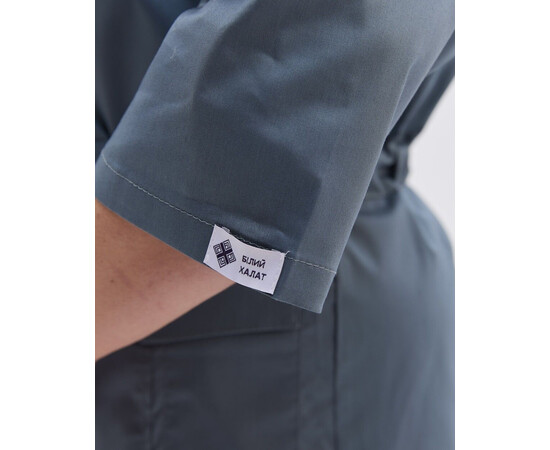 Изображение 9 Женский медицинский костюм Кейптаун нефритовый +SIZE р. 64, "БЕЛЫЙ ХАЛАТ" 585-486-679, Размер: 64, Цвет: нефритовый