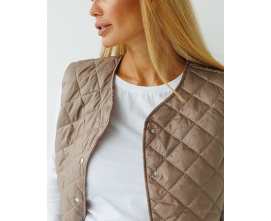 Зображення 5 Медична утеплена жилетка жіноча Осло мокко р. 40-42, "БІЛИЙ ХАЛАТ" 521-421-679, Розмір: 40-42, Цвет: моко