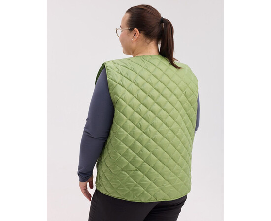 Зображення 5 Медична утеплена жилетка жіноча Осло матча р. 60-62, "БІЛИЙ ХАЛАТ" 521-327-679, Розмір: 60-62, Цвет: матча