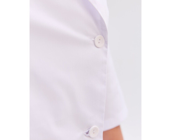 Зображення 6 Медичний халат жіночий Прага білий +SIZE р. 70, "БІЛИЙ ХАЛАТ" 596-324-677, Розмір: 70, Цвет: білий