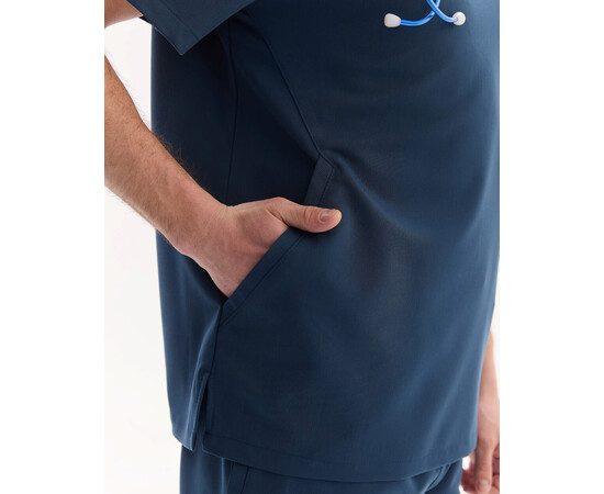 Зображення 7 Медичний хірургічний костюм чоловічий Портленд синій р. 56, "БІЛИЙ ХАЛАТ" 569-322-966, Розмір: 56, Цвет: синий