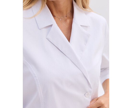 Зображення 4 Медичний халат жіночий Прага білий р. 42, "БІЛИЙ ХАЛАТ" 595-324-677, Розмір: 42, Цвет: білий