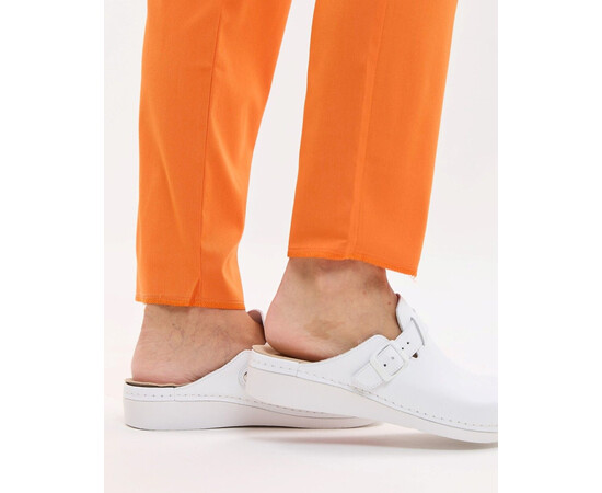 Зображення 3 Взуття медичне сабо анатомічні білі L5000 (натуральна шкіра) р. 39, "БІЛИЙ ХАЛАТ" 603-324-970, Розмір: 39, Цвет: білий