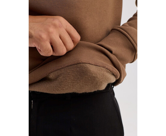 Зображення 4 Медичний утеплений світшот чоловічий Онтаріо мокко р. XL, "БІЛИЙ ХАЛАТ" 479-421-730, Розмір: XL, Цвет: моко