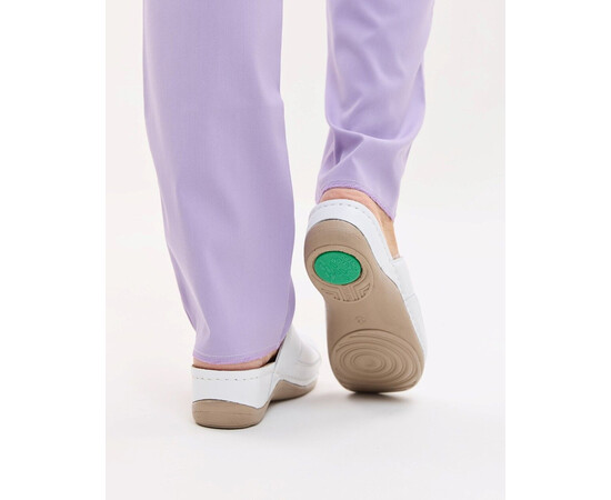 Зображення 4 Взуття медичне сабо анатомічні білі L912 (натуральна шкіра) р. 36, "БІЛИЙ ХАЛАТ" 603-324-723, Розмір: 36, Цвет: білий