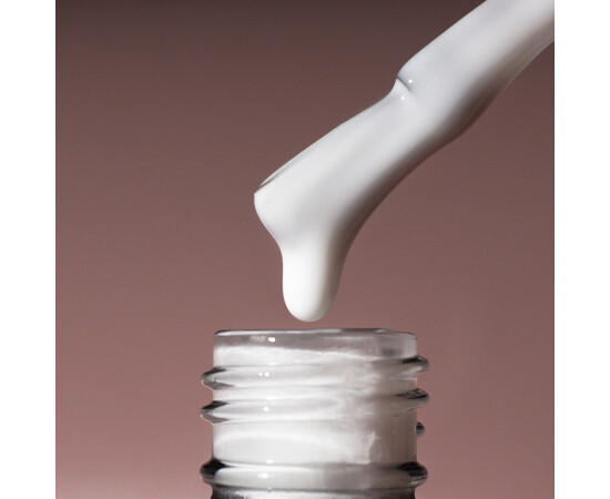 Зображення 2 База для нігтів Kira Nails French Base 012 белый, 6 мл, Об'єм (мл, г): 6, Колір: 012