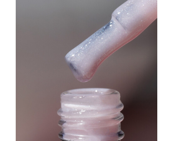 Зображення 2 База для нігтів Kira Nails Glitter French Base 003, 6 мл, Об'єм (мл, г): 6, Колір: 003