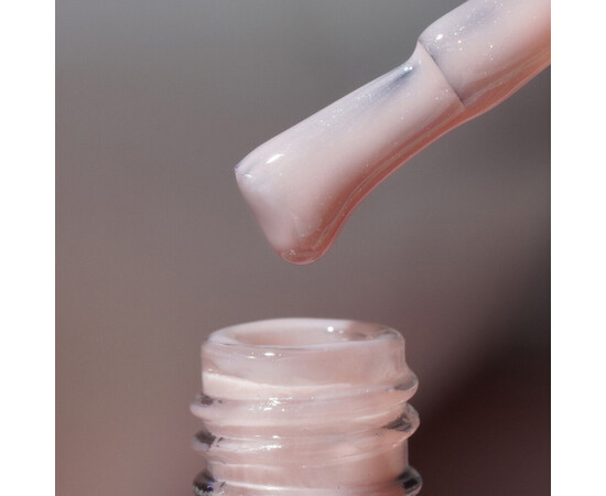 Зображення 2 База для нігтів Kira Nails Glitter French Base 004, 6 мл, Об'єм (мл, г): 6, Колір: 004