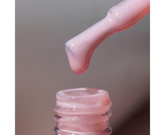 Зображення 2 База для нігтів Kira Nails Glitter French Base 005, 6 мл, Об'єм (мл, г): 6, Колір: 005