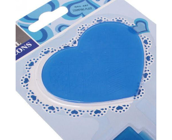 Зображення 2 Набір для стемпінгу В пластиковий (малюнок рандомний) Синій