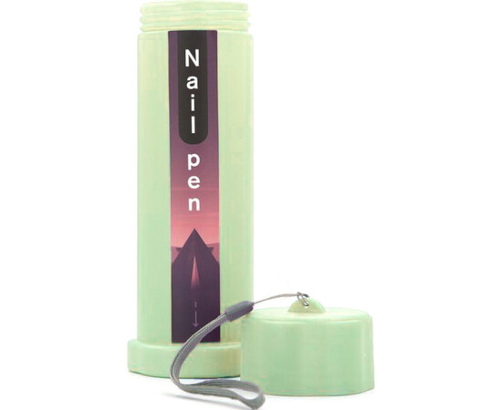 Изображение 2 Салатовый пластиковый чехол/тубус для хранения кисточек, 6 х 21 см