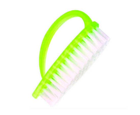 Изображение 2 Маникюрная щеточка для удаления пыли утюжок большой, зеленый