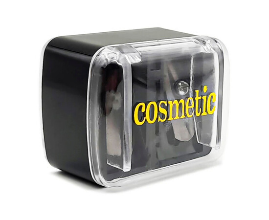 Изображение 4 Точилка косметическая на 2 карандаша, черная