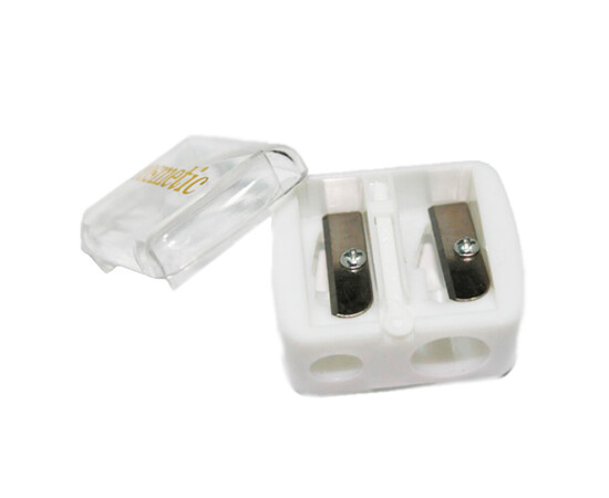 Изображение 2 Точилка косметическая на 2 карандаша, белая