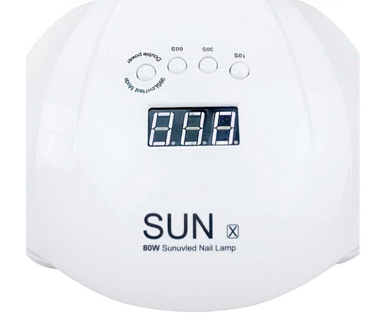 Изображение 4 Лампа для ногтей и шеллака SUN Х UV + LED 80 Вт, белая