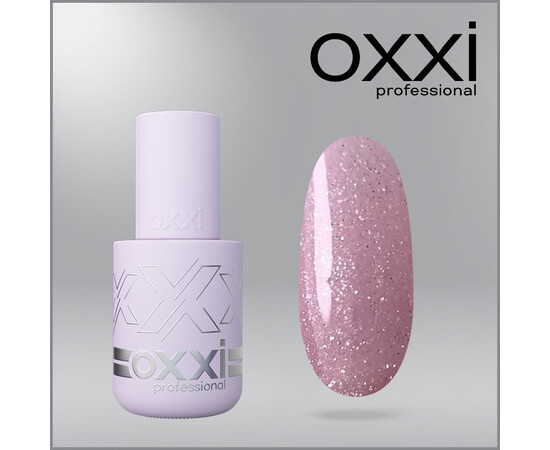 Изображение 6 Полигель OXXI Professional Liquid Poly Gel 24 нежно-розовый с шимерами, 10 мл, Объем (мл, г): 10, Цвет: 24