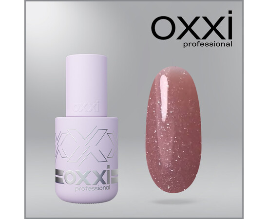 Изображение 6 Полигель OXXI Professional Liquid Poly Gel 27 темно-бежевый с шимером, 10 мл, Объем (мл, г): 10, Цвет: 27