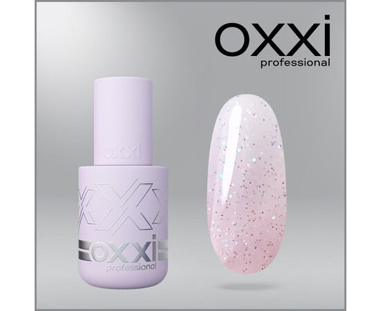 Изображение 6 Полигель OXXI Professional Liquid Poly Gel 29 молочный с голубым шимером, 10 мл, Объем (мл, г): 10, Цвет: 29