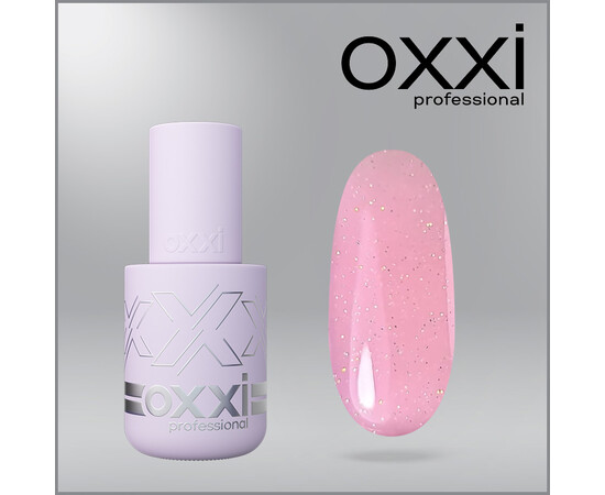 Изображение 4 Полигель OXXI Professional Liquid Poly Gel 35 персиковый с шимером, 10 мл, Объем (мл, г): 10, Цвет: 35