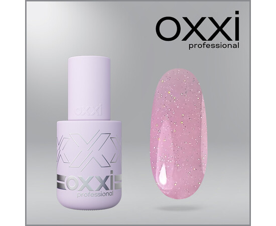 Зображення 4 Полігель OXXI Professional Liquid Poly Gel 36 рожево-бежевий з шимером, 10 мл, Об'єм (мл, г): 10, Колір: 36