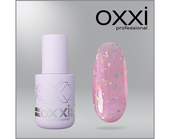 Изображение 4 Полигель OXXI Professional Liquid Poly Gel 38 розовый с талью, 10 мл, Объем (мл, г): 10, Цвет: 38