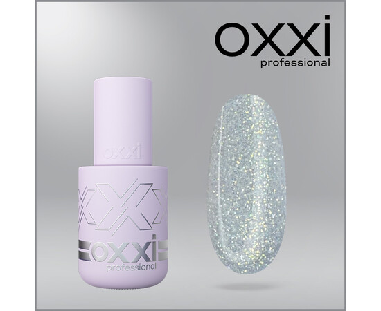 Изображение 2 Камуфлирующая база Oxxi Professional Sugar Base 03 молочная с глитером, 10 мл, Объем (мл, г): 10, Цвет: 03