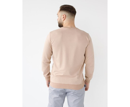 Изображение 3 Медицинский свитшот Нью-Йорк мужской светло-бежевый р. S, "БЕЛЫЙ ХАЛАТ" 360-494-730, Размер: S, Цвет: светло-бежевый