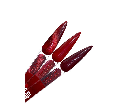 Зображення 4 Гель-лак LUNAMoon Color Red Flash By Tina Karol, 13 мл, Об'єм (мл, г): 13, Колір: Red Flash