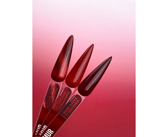 Зображення 3 Гель-лак LUNAMoon Color Red Icon By Tina Karol, 13 мл, Об'єм (мл, г): 13, Колір: Red Icon