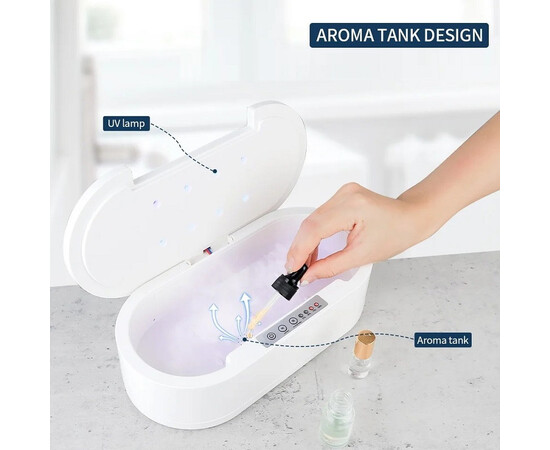 Зображення 7 Ультрафіолетовий стерилізатор з акумулятором TFG-110 UV білий, 9 Вт