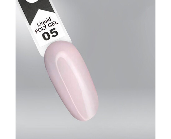 Зображення 2 Полігель OXXI Professional Liquid Poly Gel 05 молочний бузковий, 10 мл, Об'єм (мл, г): 10, Колір: 05