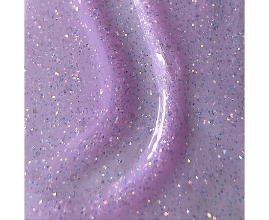 Зображення 2 Полігель OXXI Professional Liquid Poly Gel 37 бузковий з блискітками, 10 мл, Об'єм (мл, г): 10, Колір: 37