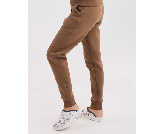 Изображение 2 Медицинские женские утепленные брюки Онтарио мокко р. S, "БЕЛЫЙ ХАЛАТ" 481-421-842, Размер: S, Цвет: мокко